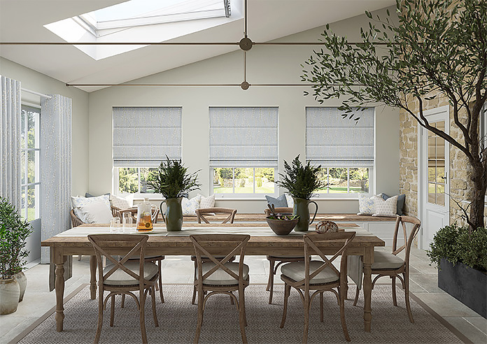 Willow Field, Mercury - Motorised Roman Blind - Image 8